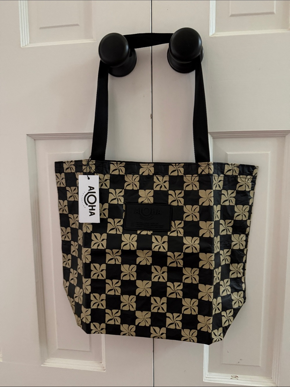 ALOHA Collection Pua Check Reversible Tote